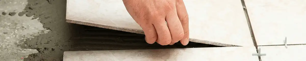 Professional installing ceramic tile floors in Lincoln, NE