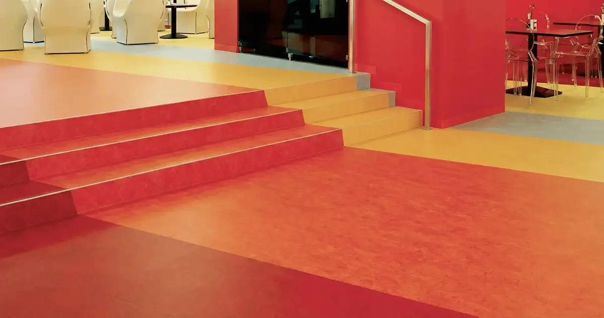Snack bar with beautiful professionally installed linoleum flooring in Lincoln, NE